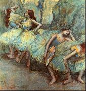 Edgar Degas Ballet Dancers in the Wings France oil painting artist
